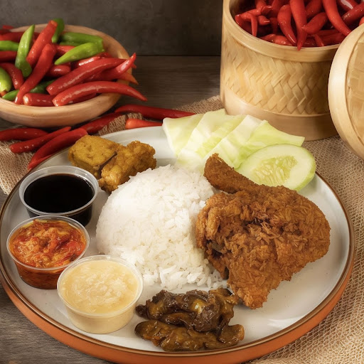 Ayam gepuk Pak Gendut Kubang Kerian