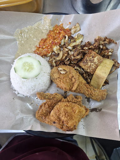 Ayam gepuk crispy cik ayu