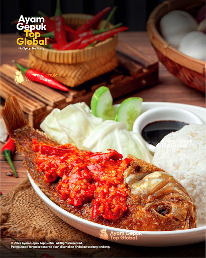 Ayam Gepuk Top Global Perda
