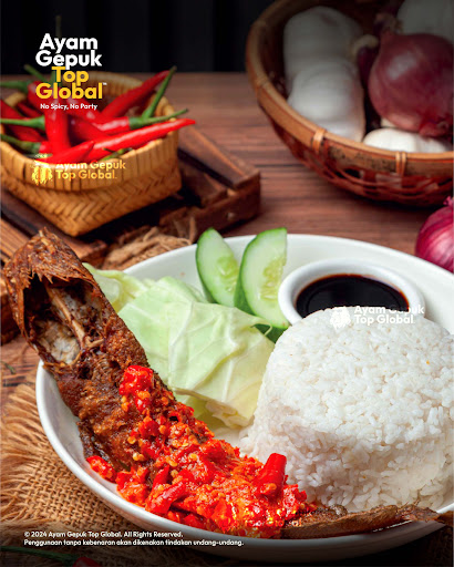Ayam Gepuk Top Global Bertam